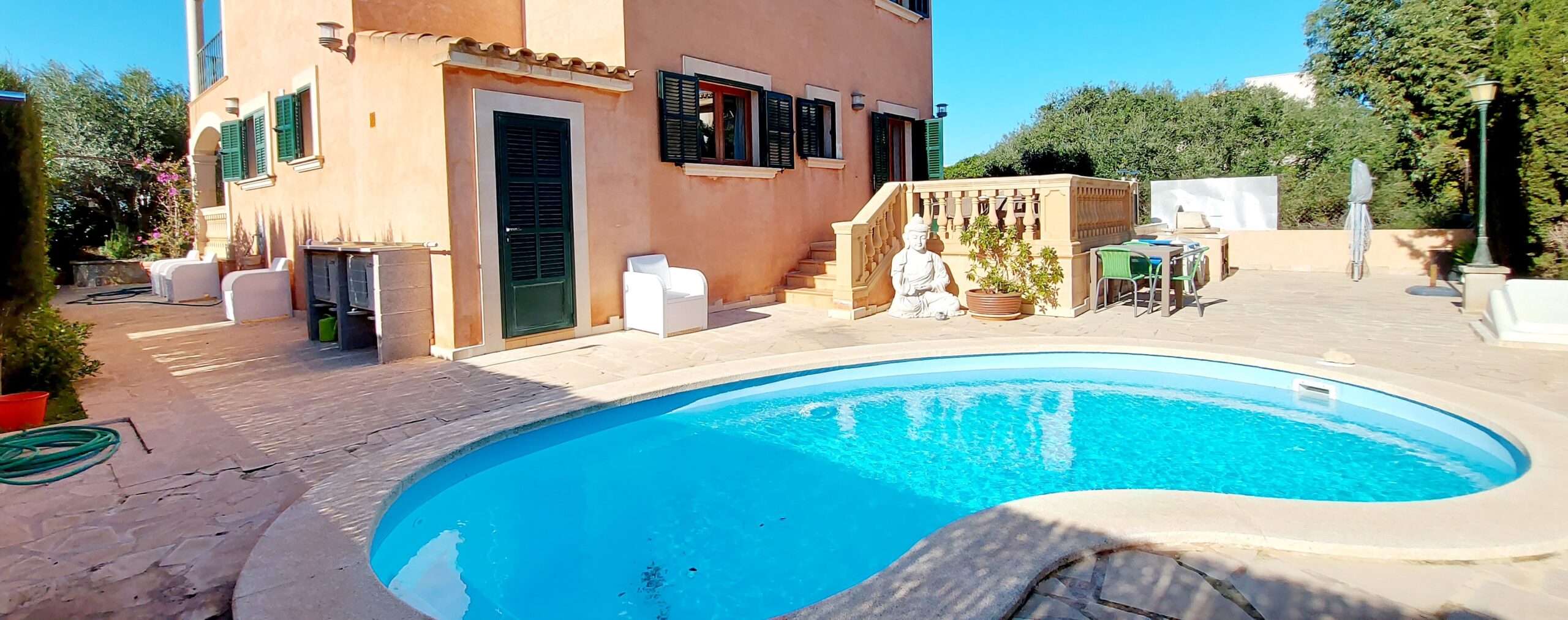 IA-703-1 Planta baja de 2 dormitorios y piscina en Son Bieló cerca de Es Trenc