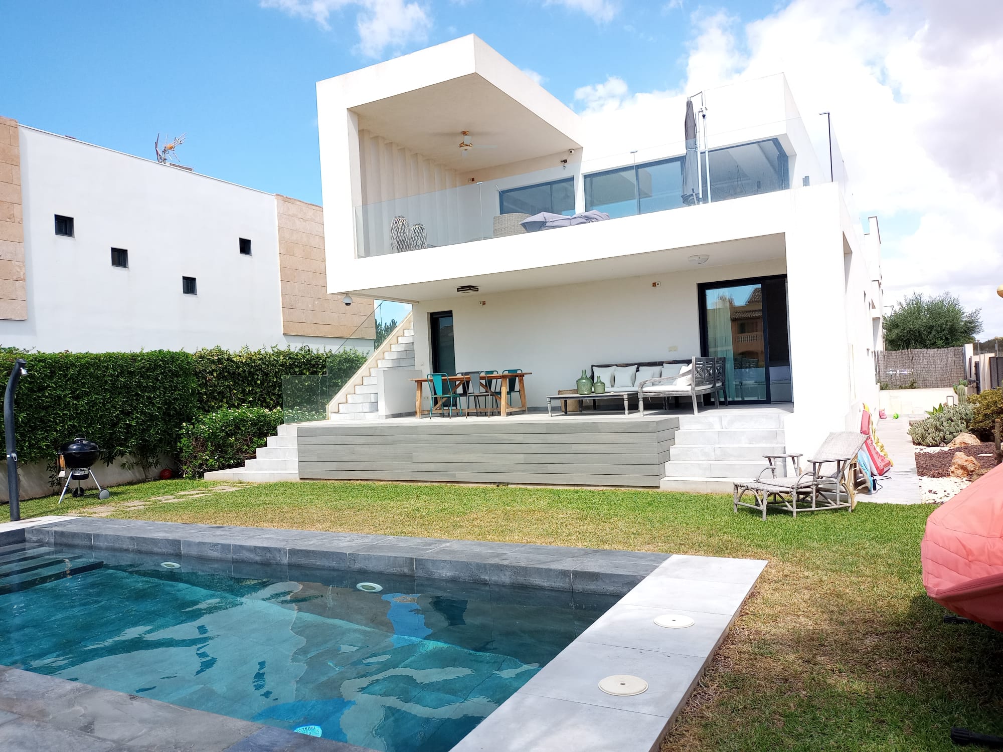 IA-718 Magnificent villa with pool, 4 bedrooms and sea views